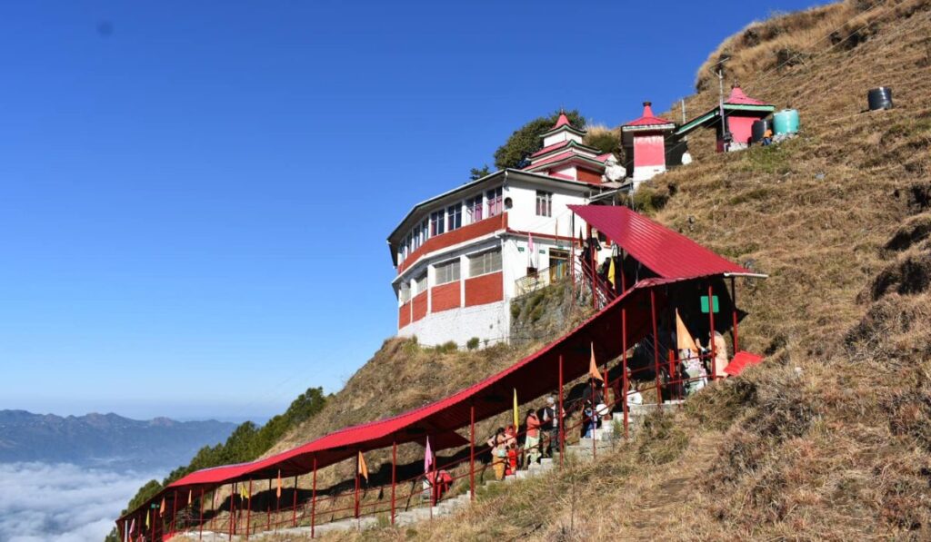 Mangroli Mata Temple, Kaflaun