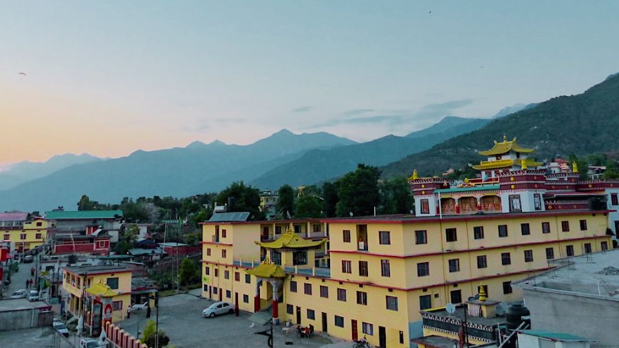 Chougan Village at 4500 feet above sea level