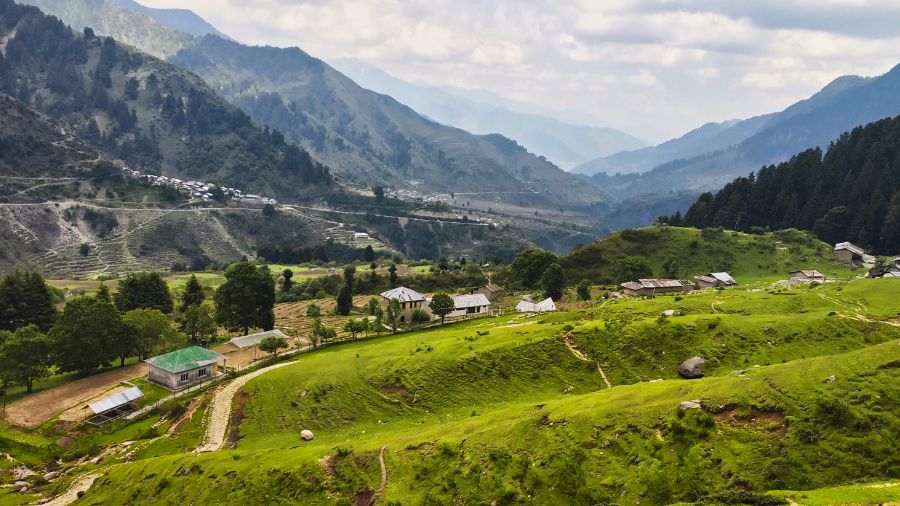 RajGundha Village at 8300 feet