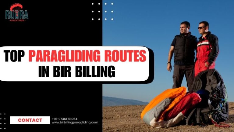 Top Paragliding Routes in Bir Billing