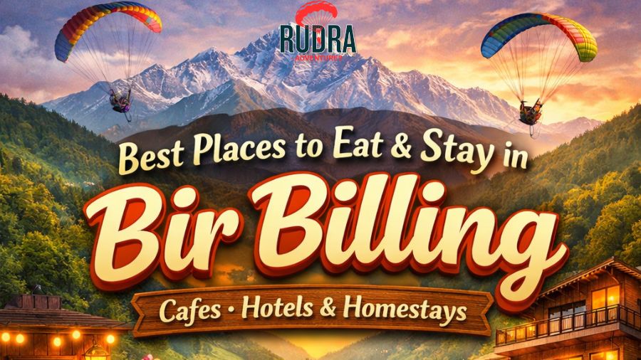 Best Places to Eat & Stay in Bir Billing – Cafes, Hotels & Homestays