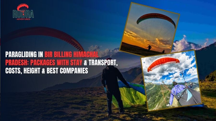 Paragliding In Bir Billing Himachal Pradesh Packages With Stay & Transport, Costs, Height & Best Companies