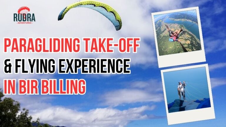 Paragliding Take-Off & Flying Experience in Bir Billing