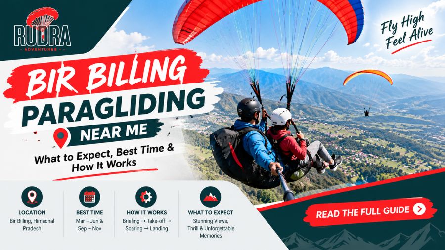 Bir Billing Paragliding Near Me What to Expect, Best Time & How It Works