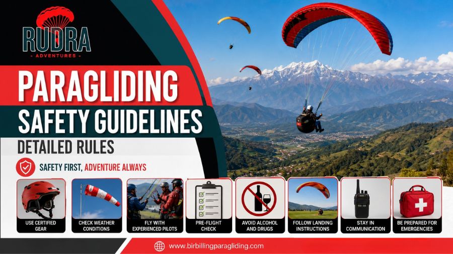 Paragliding Safety Guidelines – Detailed Rules