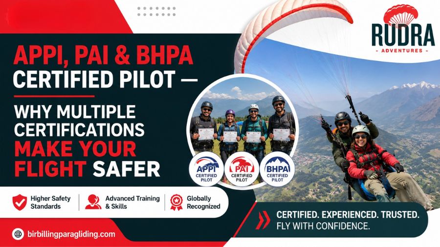 APPI, PAI & BHPA Certified Pilot — Why Multiple Certifications Make Your Flight Safer