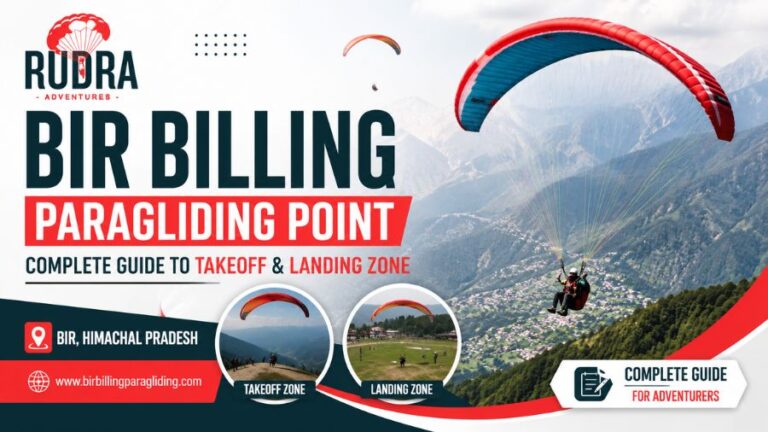Bir Billing Paragliding Point – Complete Guide to Takeoff & Landing Zone