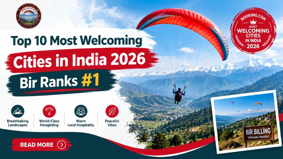 Top 10 Most Welcoming Cities in India 2026: Bir Ranks #1 1 Top 10 Most Welcoming Cities in India 2026 Bir Ranks #1